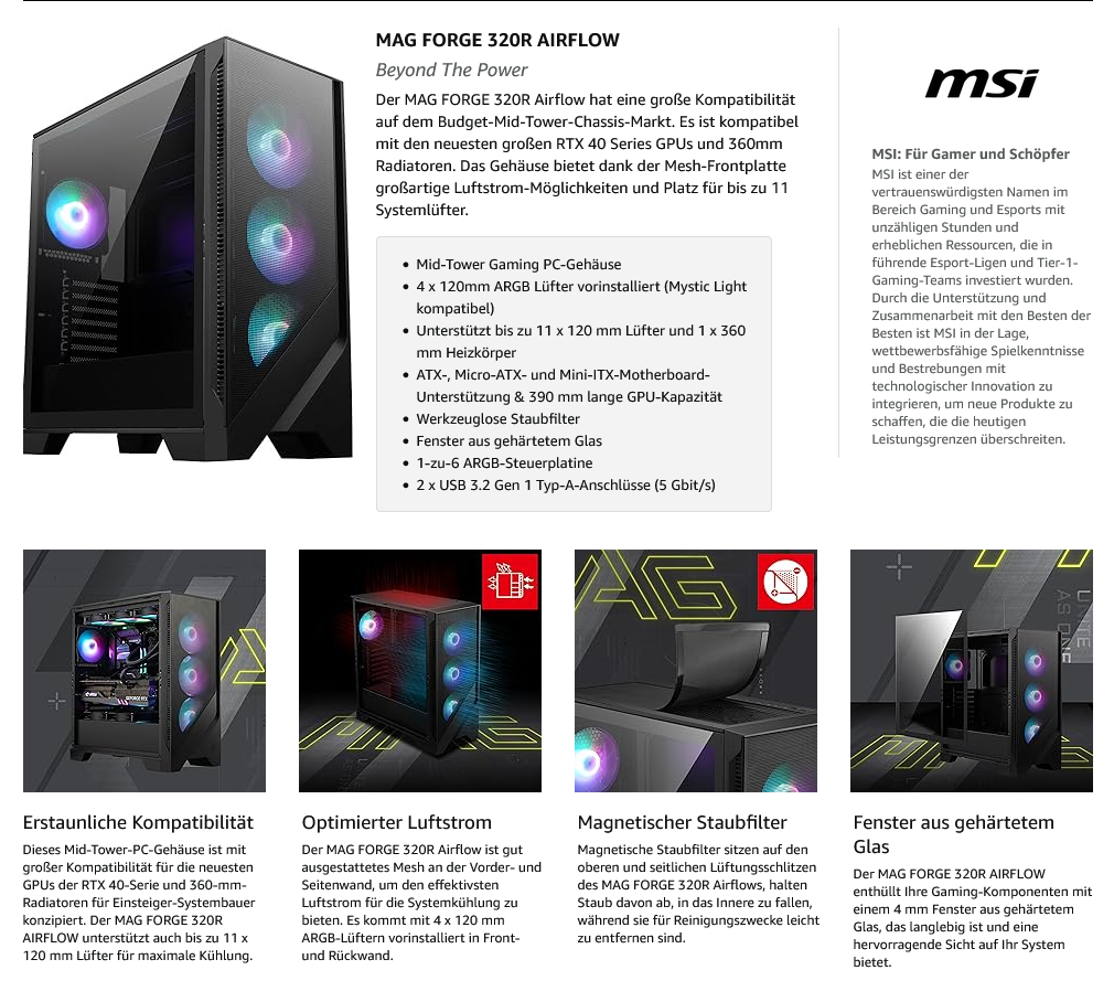 Gaming PC i9 RTX 5060