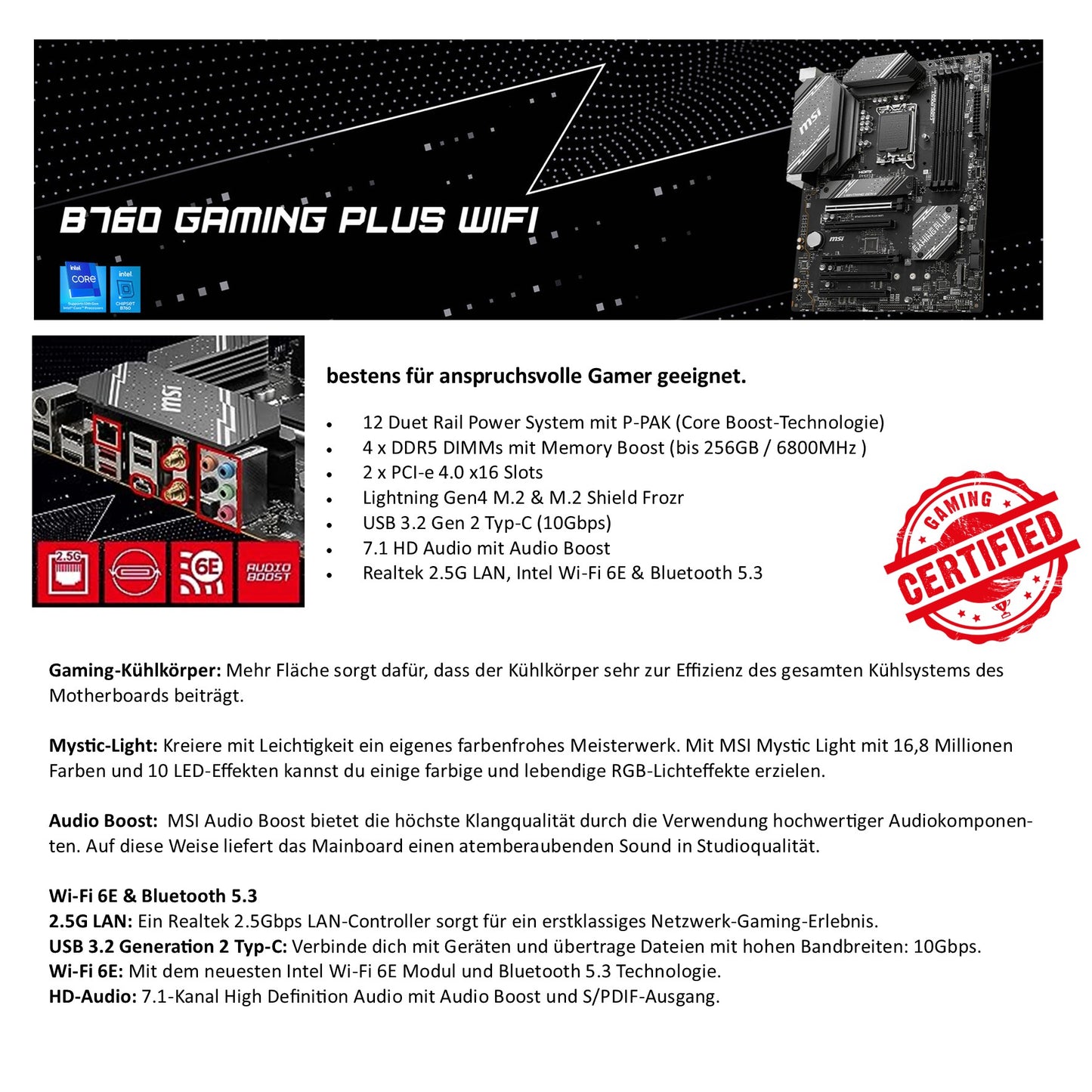 Gaming PC i9 RTX 5080