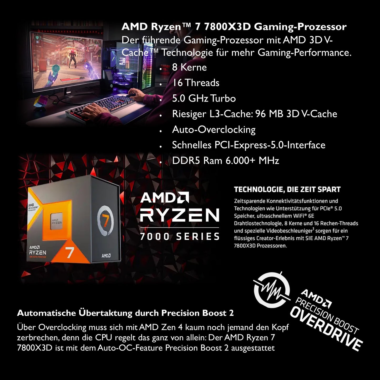 Gaming PC Ryzen 7 RTX 5070