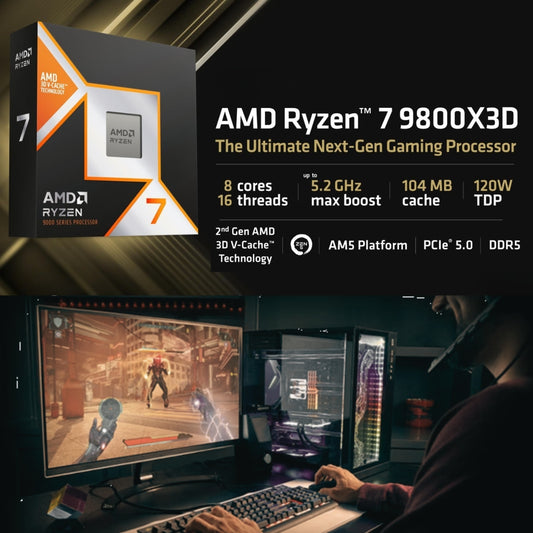 AMD Ryzen 7 9800X3D mit RTX 5080