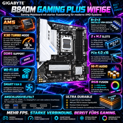 Gaming PC Ryzen 7 7800X3D RTX 5060