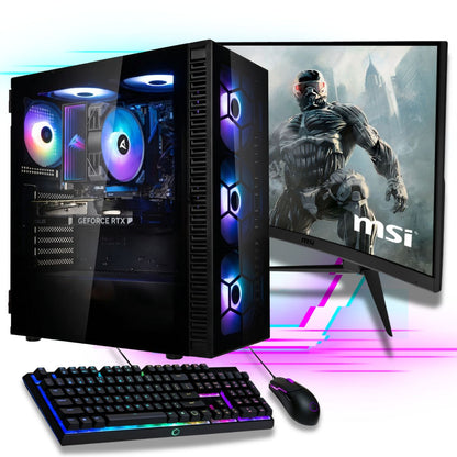 Gaming Set 27" 2K 144Hz | Intel i9-12900K | RTX 5060 Ti 16GB | 32GB RAM | 500GB SSD