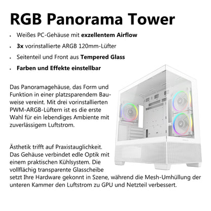 Gaming PC mit Ryzen 5 und GeForce RTX 5060