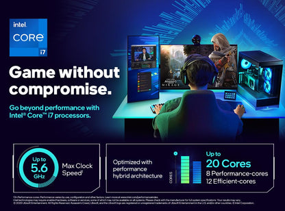 Gaming PC Intel i7 mit RTX 5060 8GB