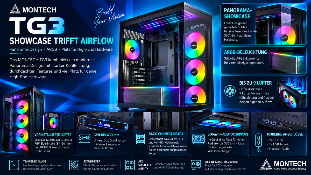 Gaming PC Intel i9-12900K | Radeon RX 9070 XT 16GB | 32GB RAM | 500GB M.2 SSD