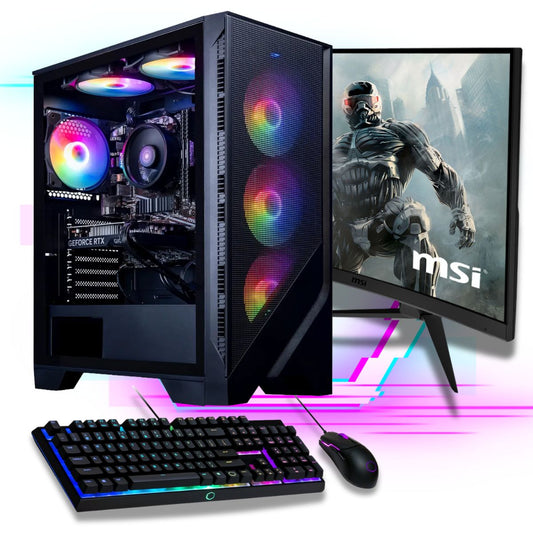 Gaming PC Set Ryzen 7