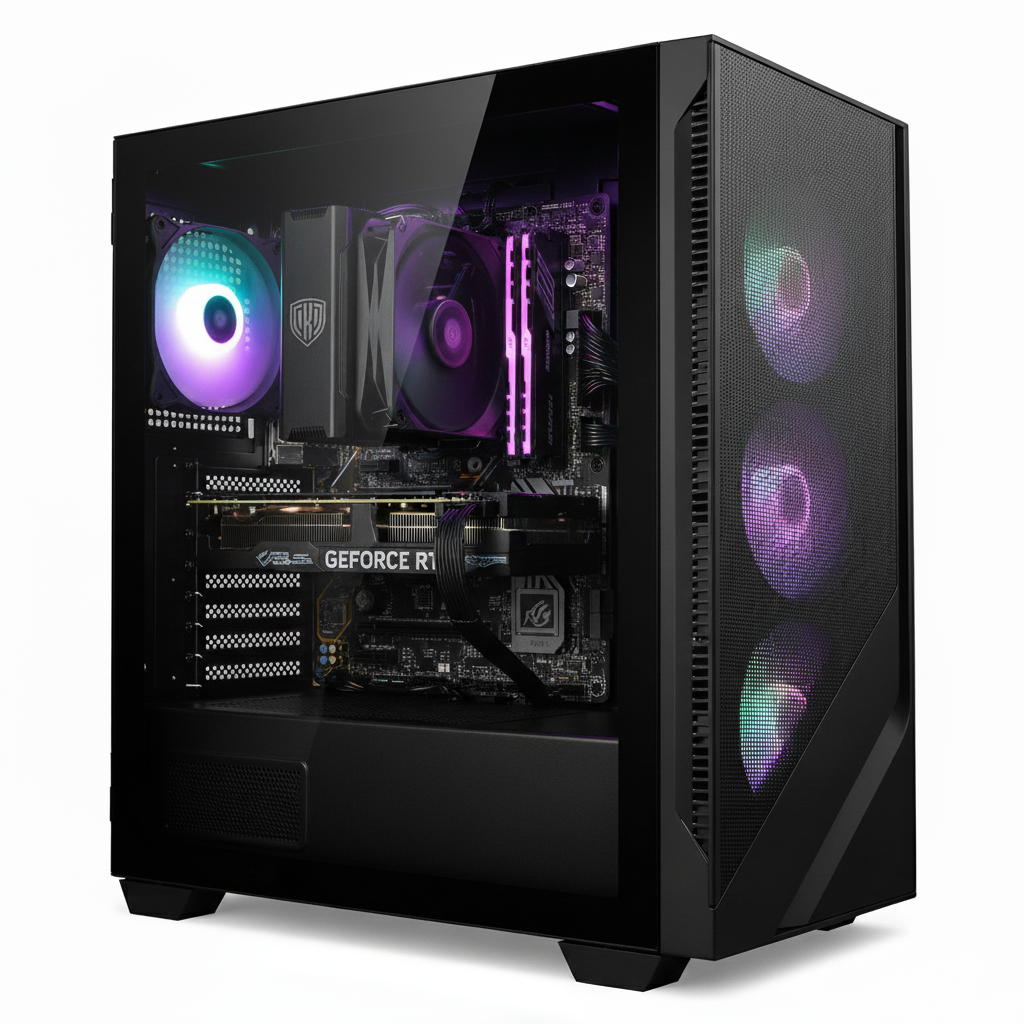 Gaming PC Ryzen 7 mit RTX 5060 Ti 16GB
